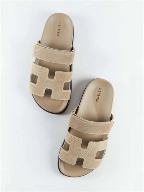 hermes sandals chypre beige|hermes chypre sandals women's.